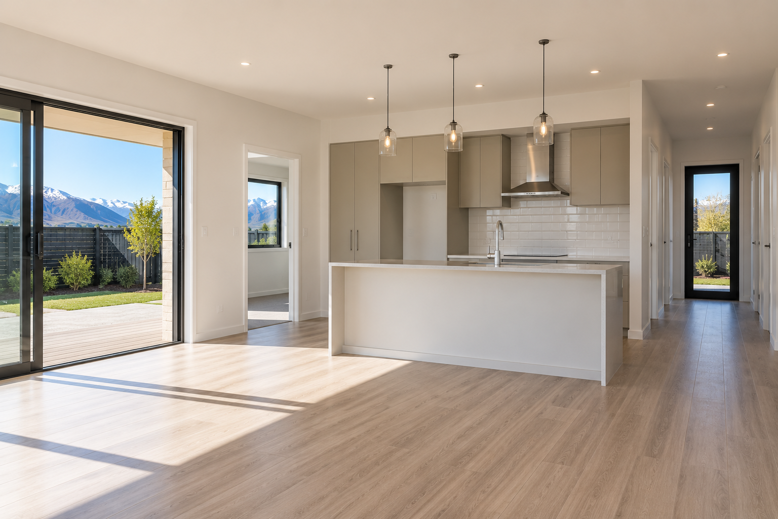 A clean empty home ready at the end of a tenancy